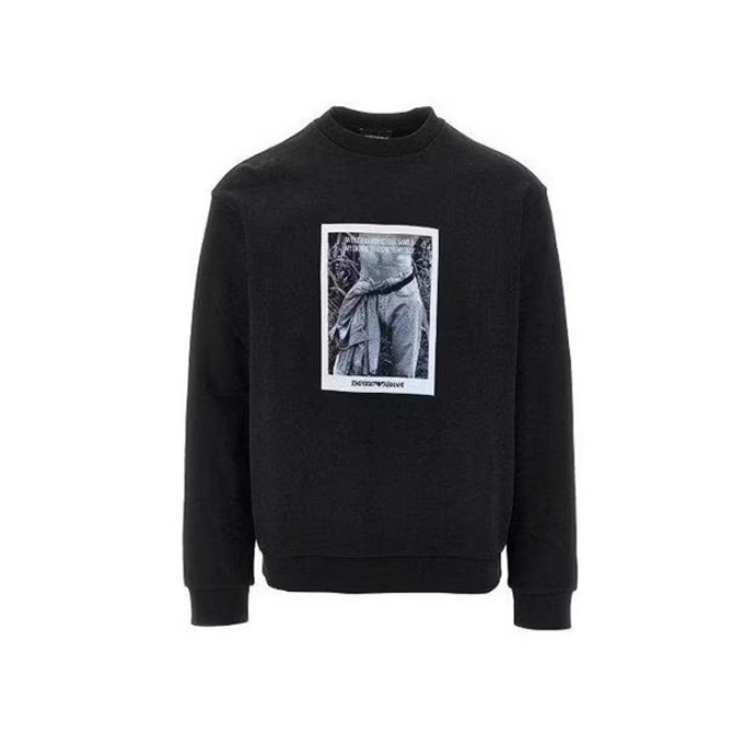 dior moby dick intarsia jacquard crew neck knit sweater